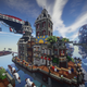 Illustration for article titled Bioshock Infinite's Floating City Built In Minecraft